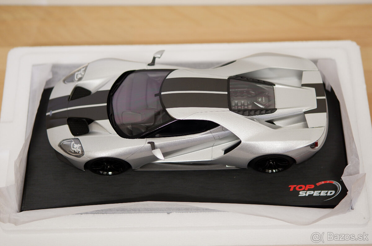 Ford GT 2015 Silver TSM 1:18