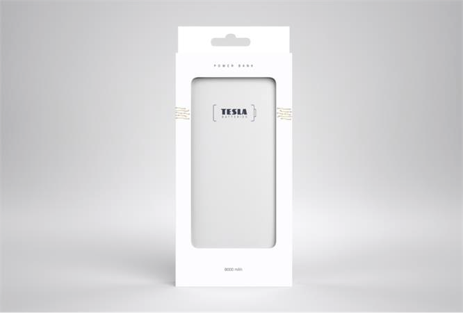 Nová štýlová powerbanka TESLA 8000 mAh PB GOLD