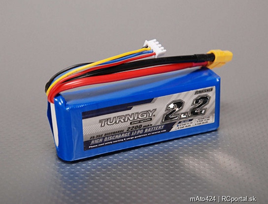 Lipo Turnigy 2200mAh 3S 25C