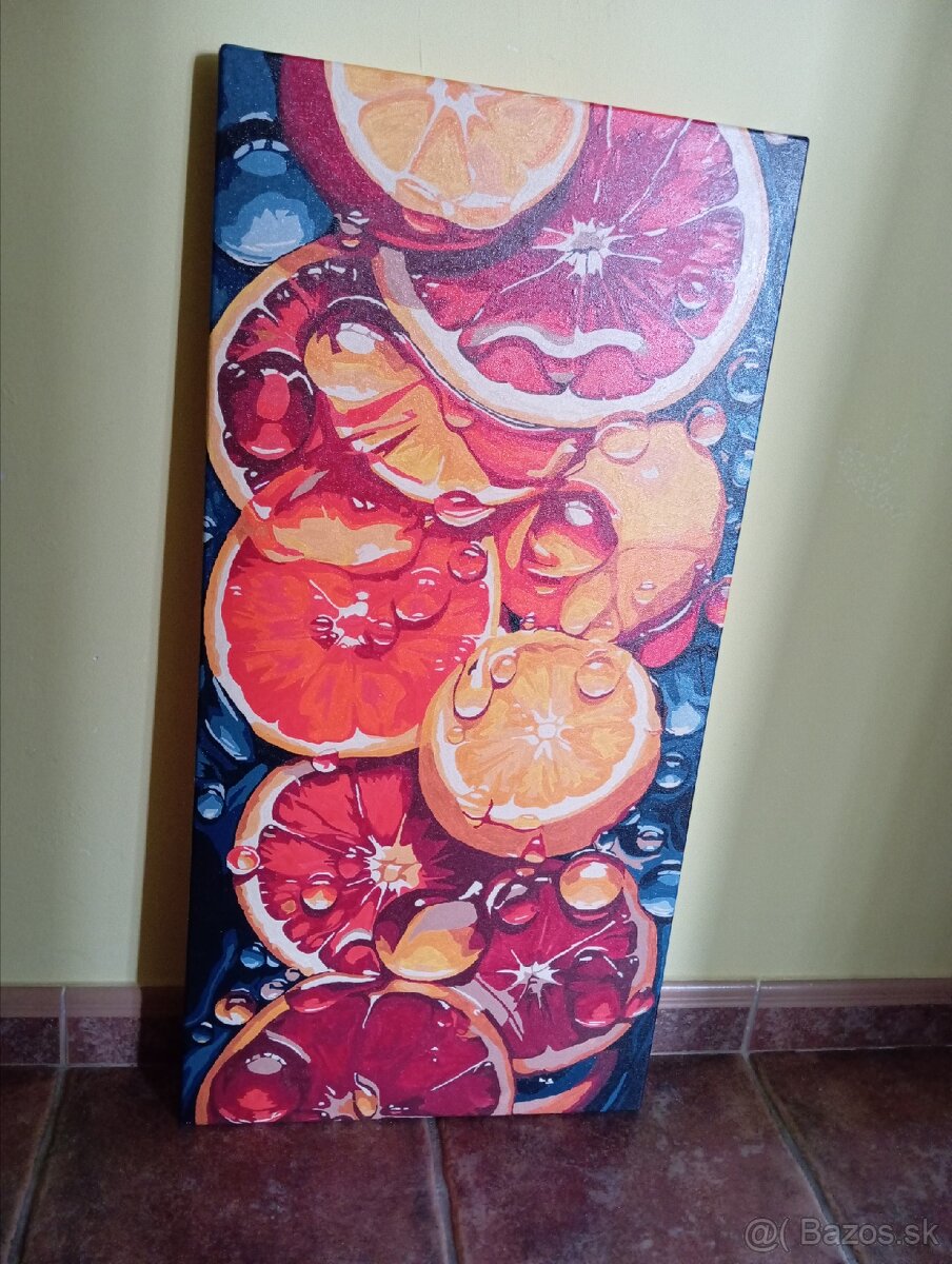 Obrázok podľa čísel 40 x 80 cm