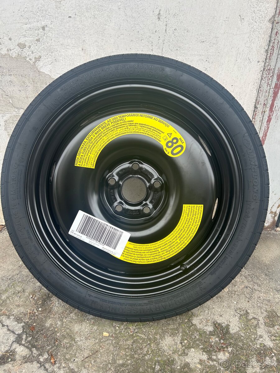 Dojazdove koleso 115/70 R18