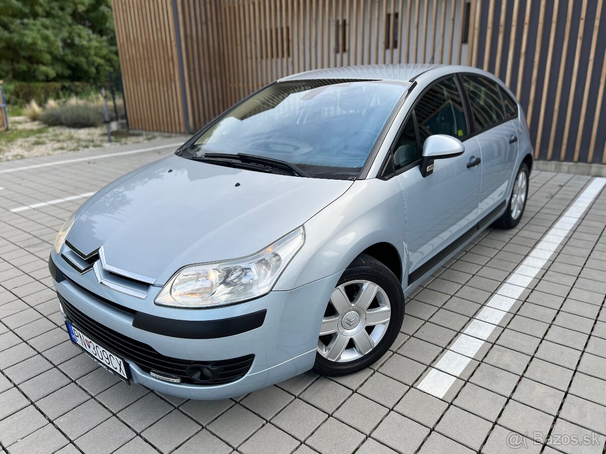 Citroën C4 1.6i 16V Plus FIA - Prvý majiteľ, SK pôvod