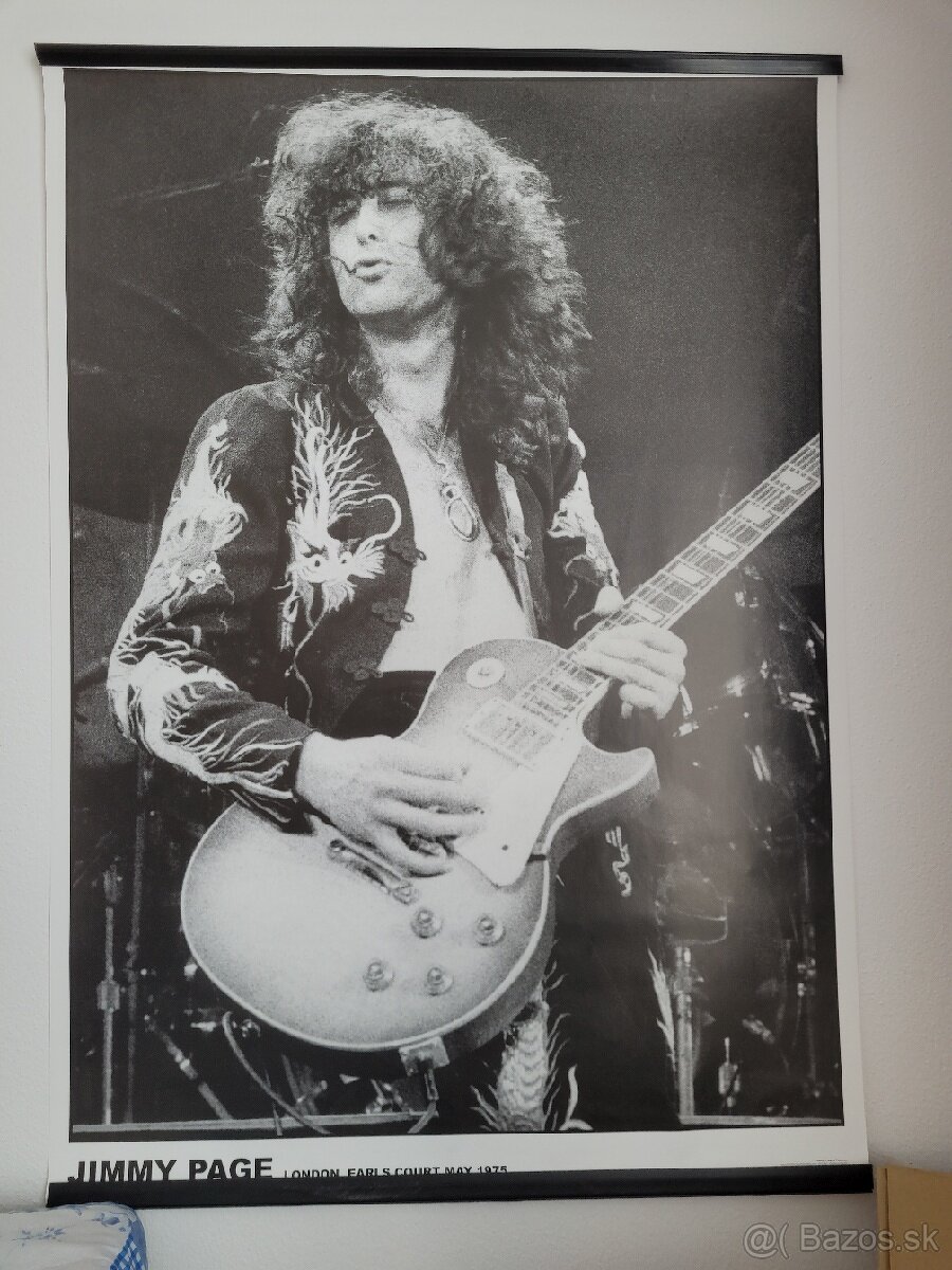 Super plakát Jimmi Page led Zeppelin