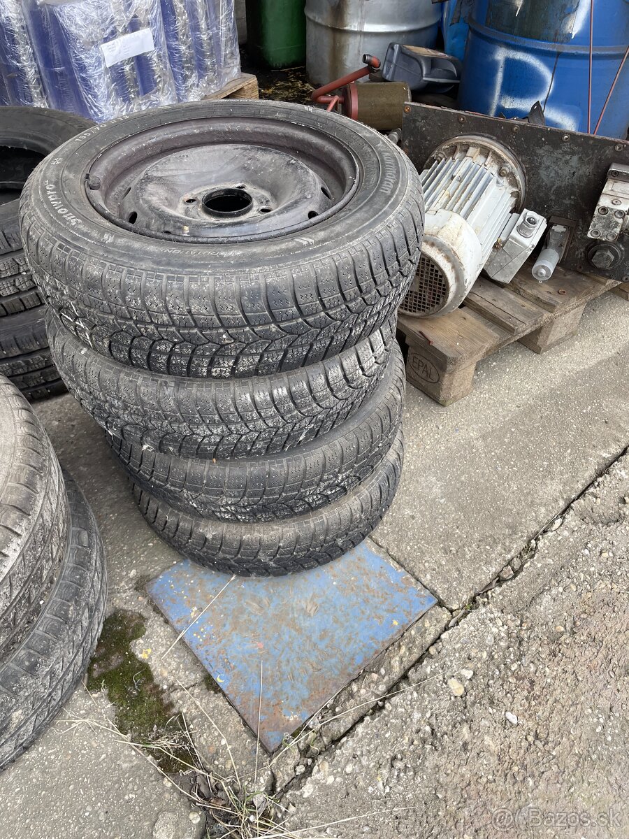 zimne pneumatiky KORMORAN 155/70 R13 na diskoch