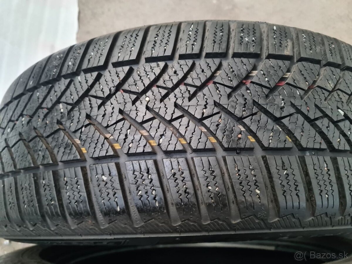 205/55r17 zimné 4 ks SEMPERIT dezén 8,3-5,5 mm