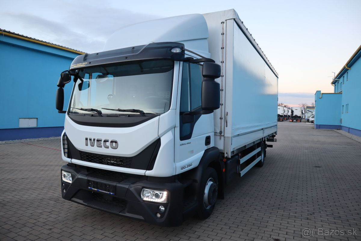 IVECO 120E250,E6,Lož.pl 6,5m,Mot 6,7L,Čelo BäR 1,5T,92750 Km