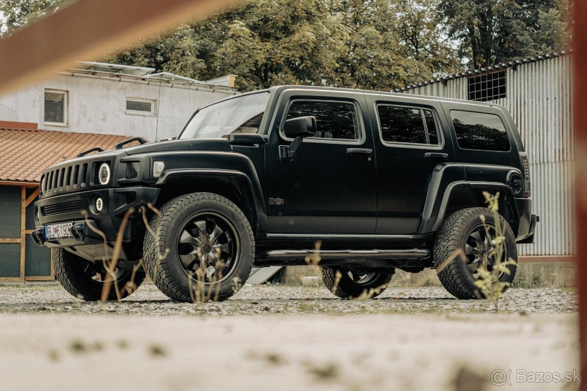 H3 Hummer Black custom