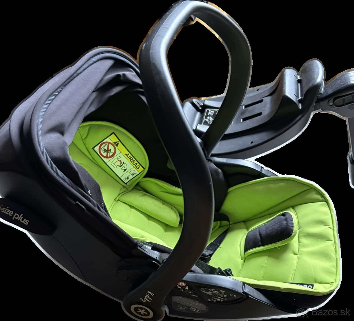 detske vajíčko Evoluna i-ze 2 + isofix