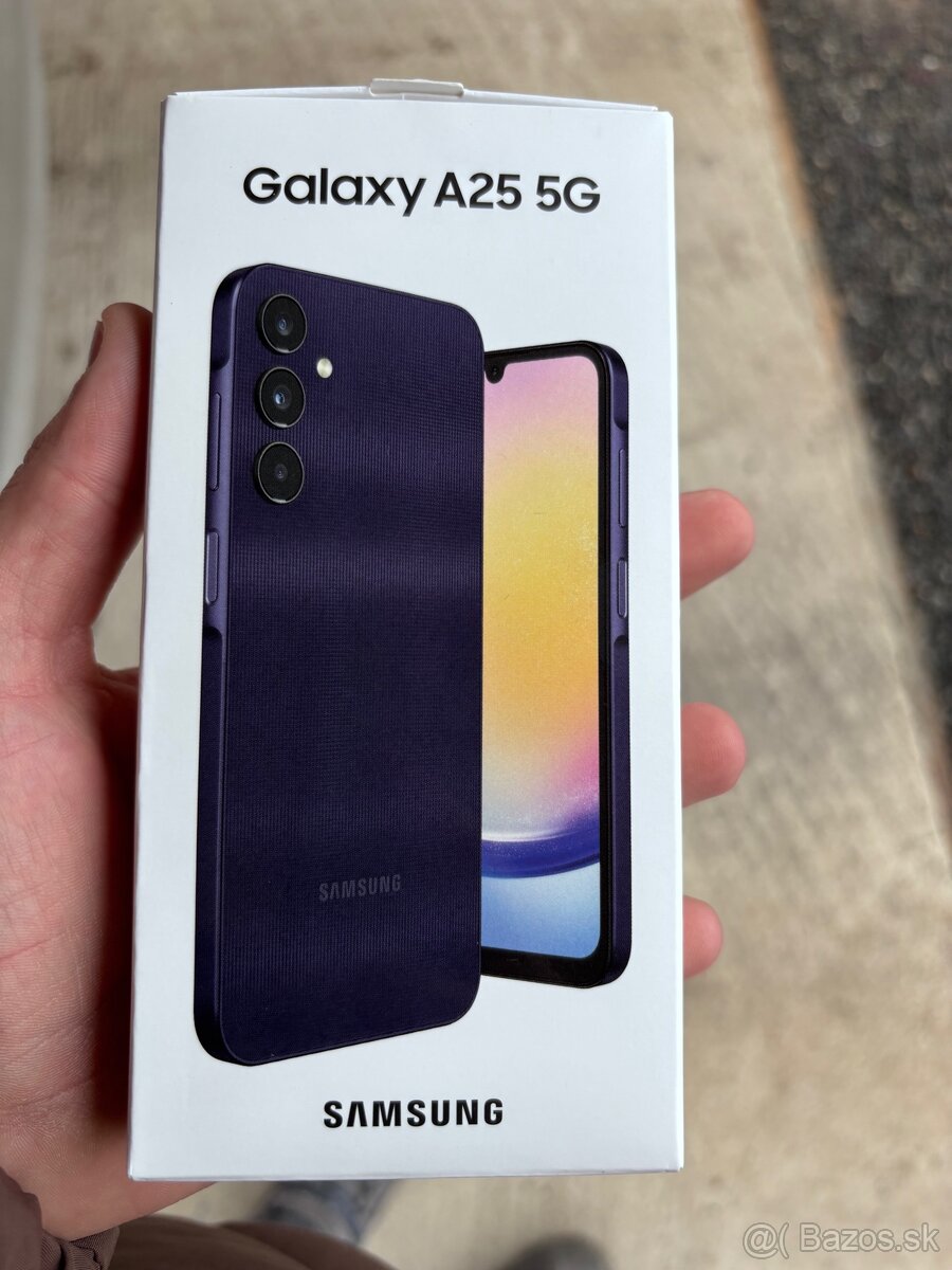 Samsung Galaxy A25 5G blue black