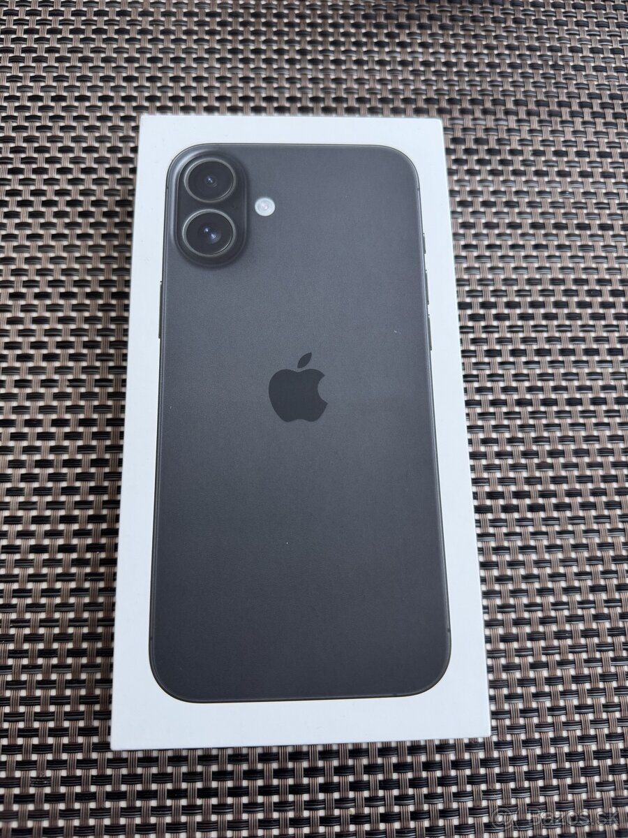 NOVY iPhone 16 Plus 128GB Black