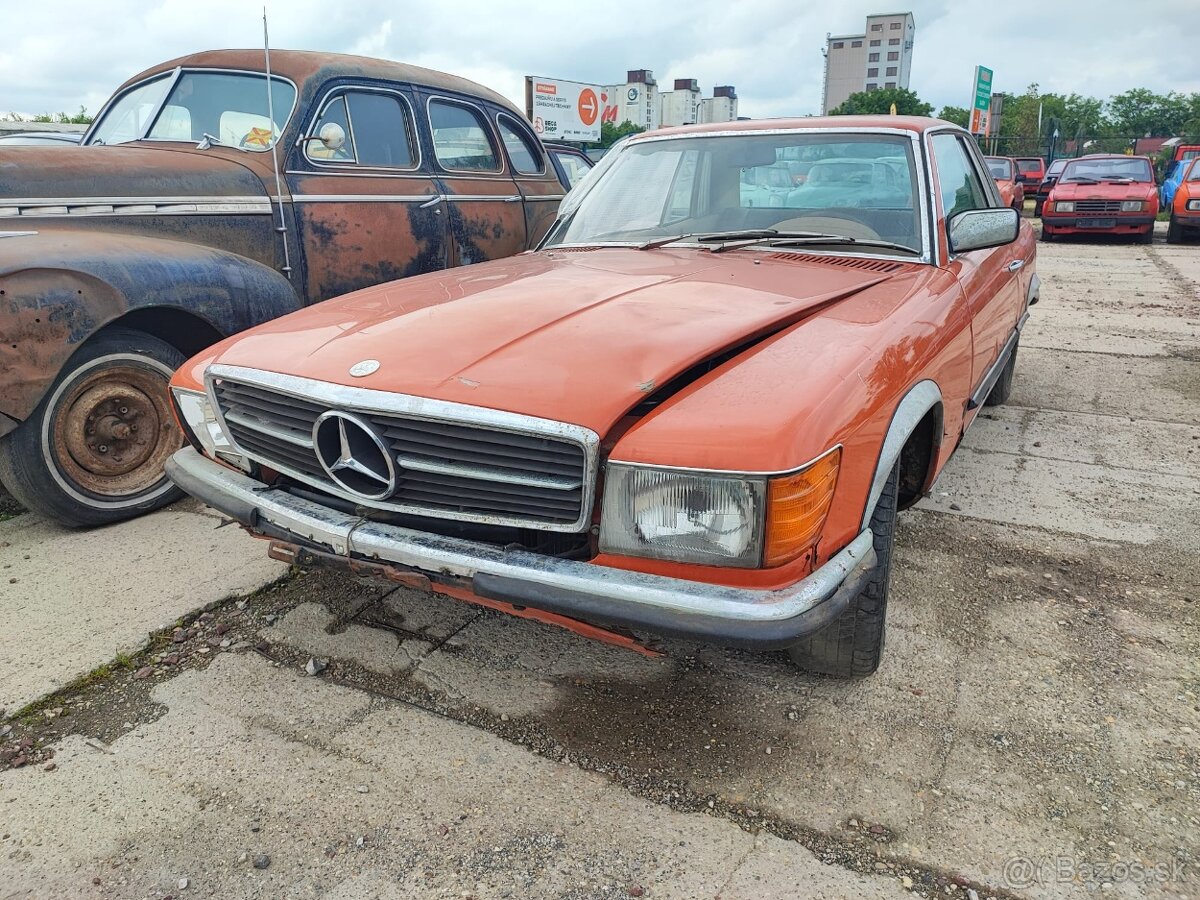 Mercedes Benz SLC 280 1977 10000km 110kw benzín automat