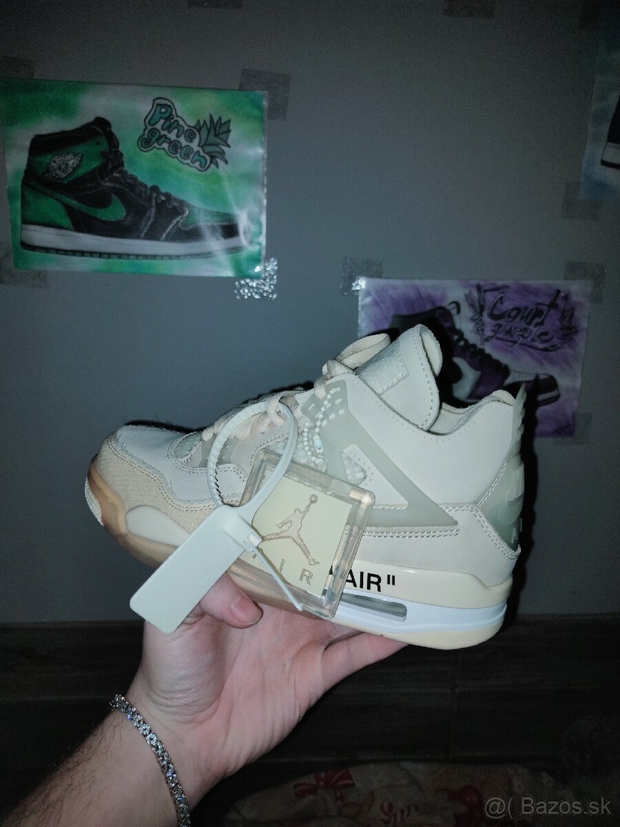 Air Jordan 4 off white