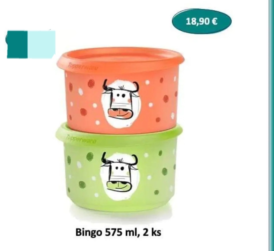 Bingo tupperware