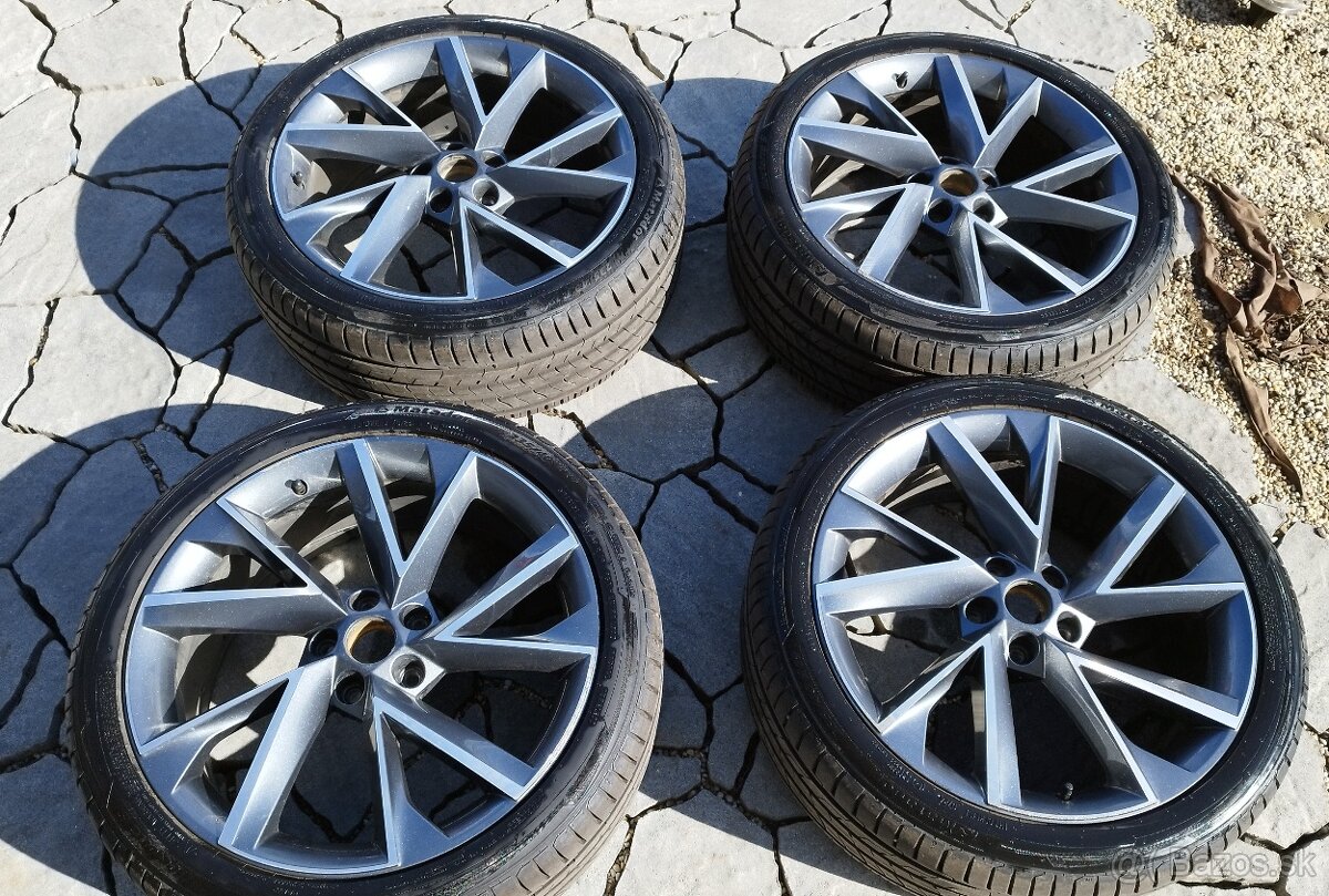 Predam 19" ORIGINAL ŠKODA 5x112 R19 Letne pneu