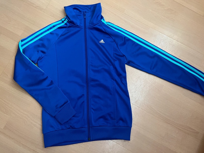 fialová mikina Adidas vel. 164/XS/S