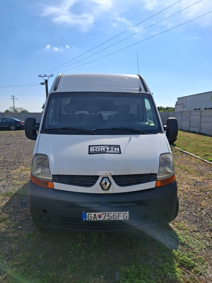 Renault Master 2.5  88kw  r.v 2009