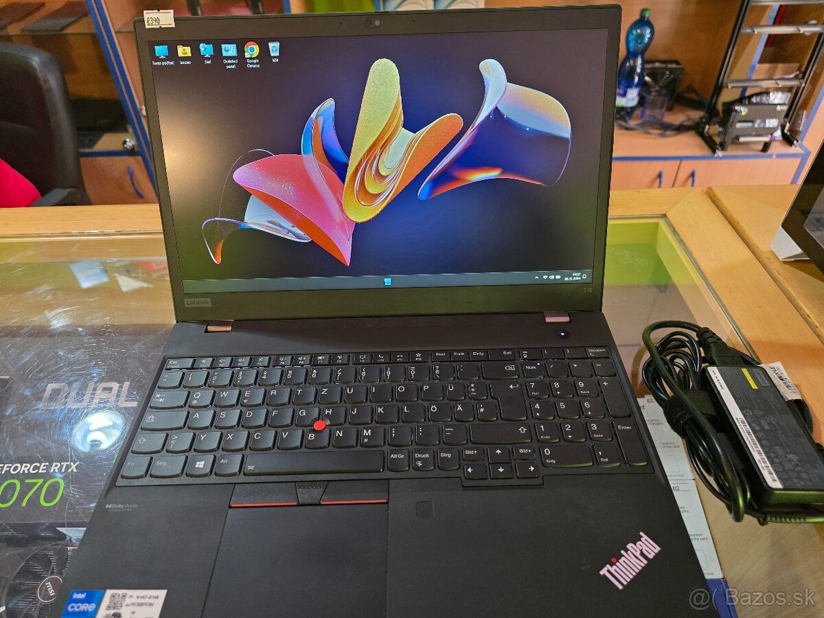 Lenovo Thinkpad T15,i5 1135G7,16gb,500gb ssdm.2