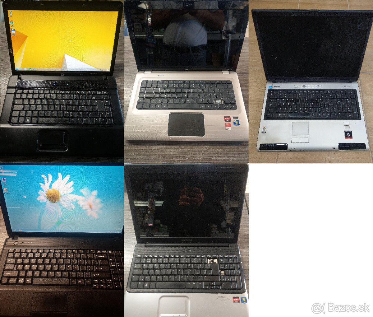 HP Compaq 615/DV6-3126ec/Toshiba P100/Lenovo G550 G555/CQ61