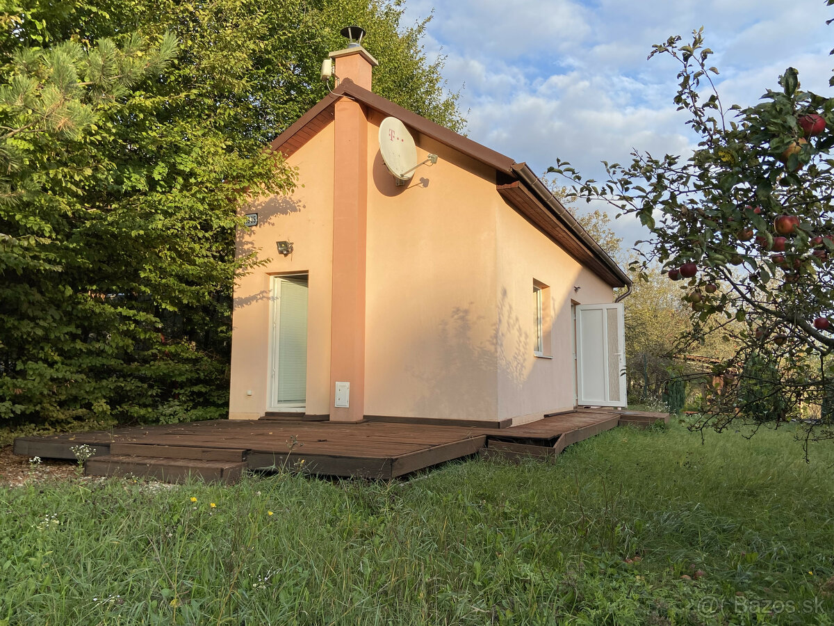 Na predaj novostavba chaty v záhradkárskej lokalite Geder, K