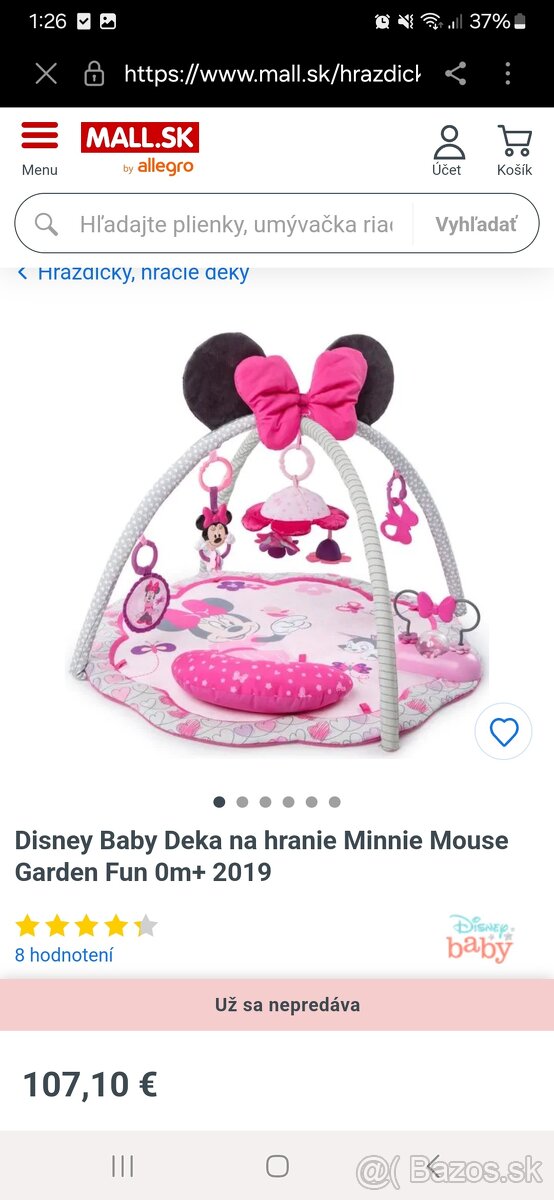 Hracia deka krásna minnie