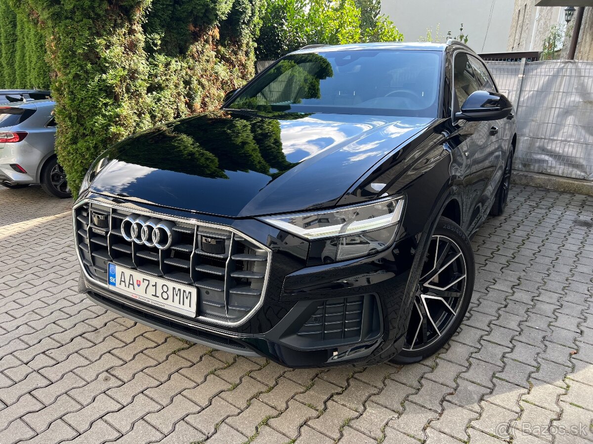 AUDI Q8 50 TDI QUATTRO S-LINE AIR B&O V ZÁRUKE