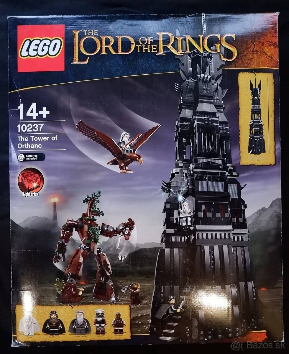 LEGO LORD OF RINGS VĚZ ORTHANC