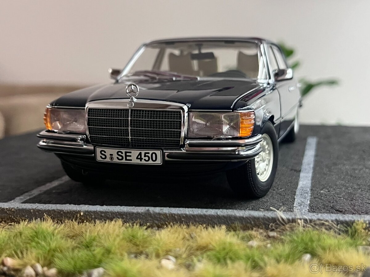 1:18 Mercedes-Benz 450 SEL 6.9 (W116) Blue - Revell