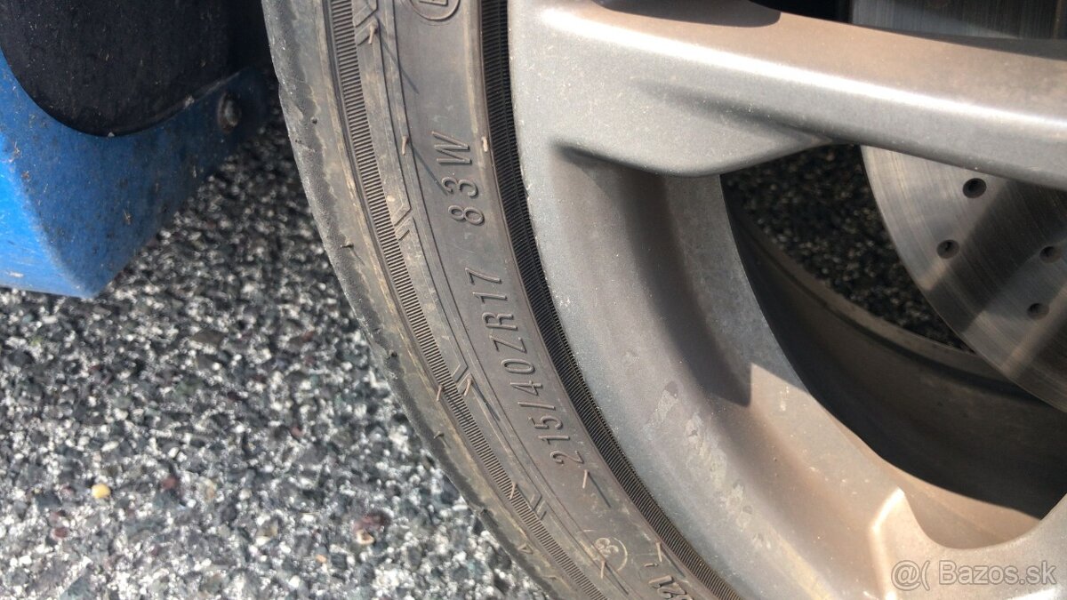 Predám semislicky Zestino 215/40 R17