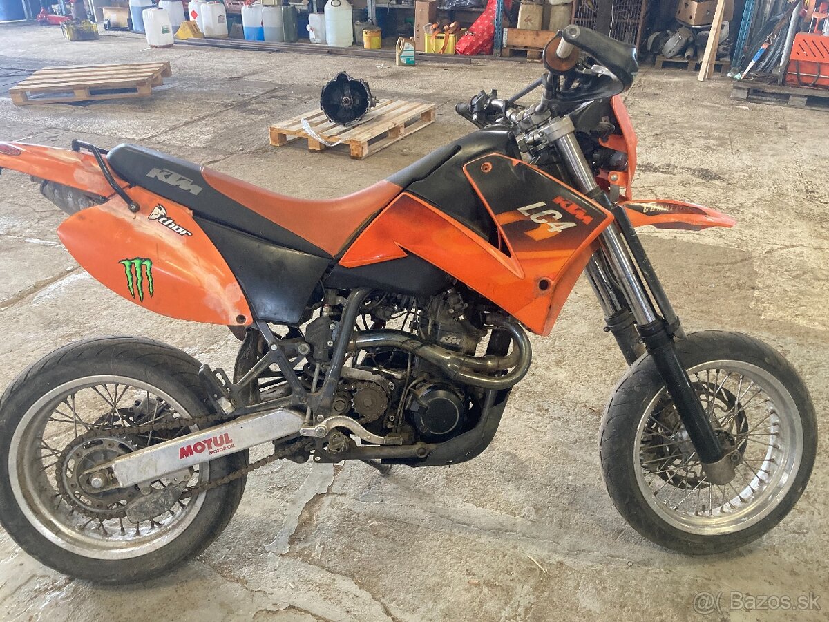 Ktm LC4 640  Supermoto díly