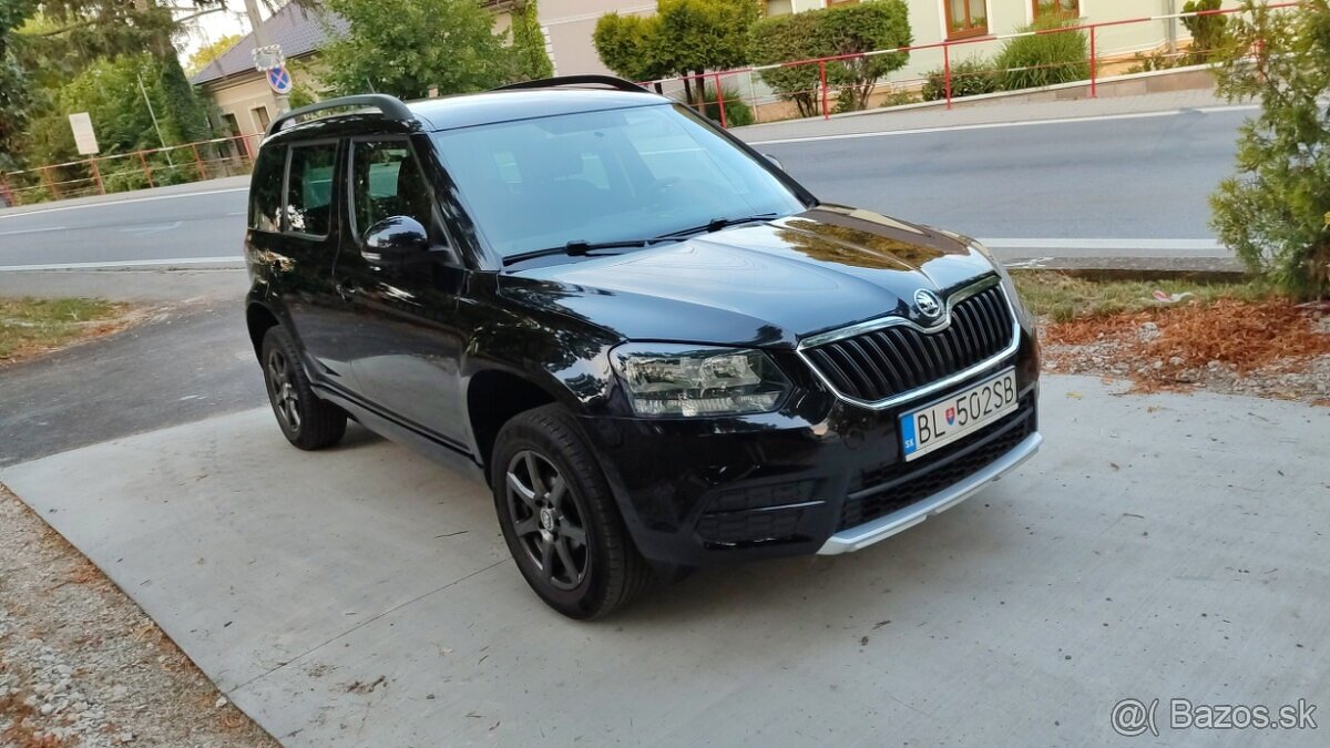 Škoda Yeti 1,2 TSI 4-valec, 106.000 km, krásna, výborný stav