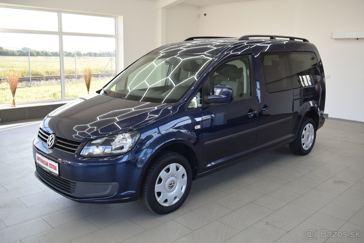 Volkswagen Caddy 1,2 TSi, navigace,7míst,dig.klima