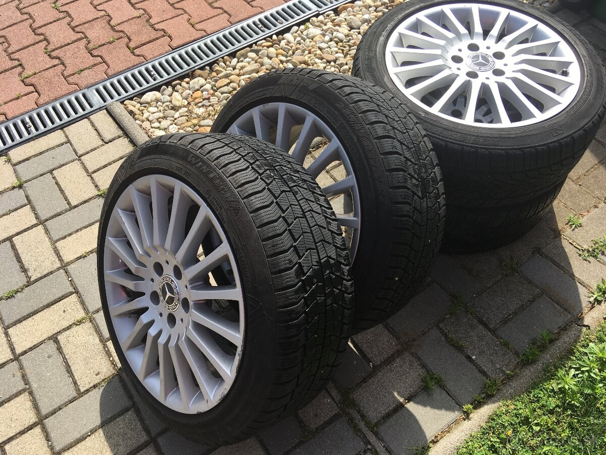 Elektróny mercedes 8,5 J 17 s pneu 225/45R17