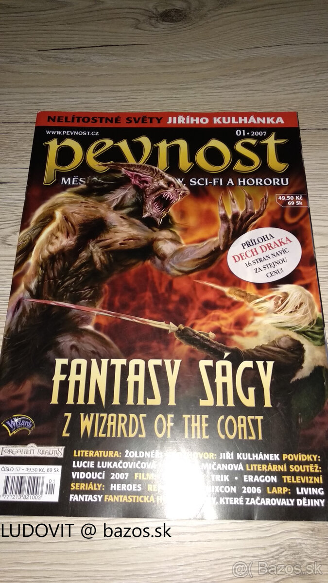 Sci-fi a fantasy magazíny