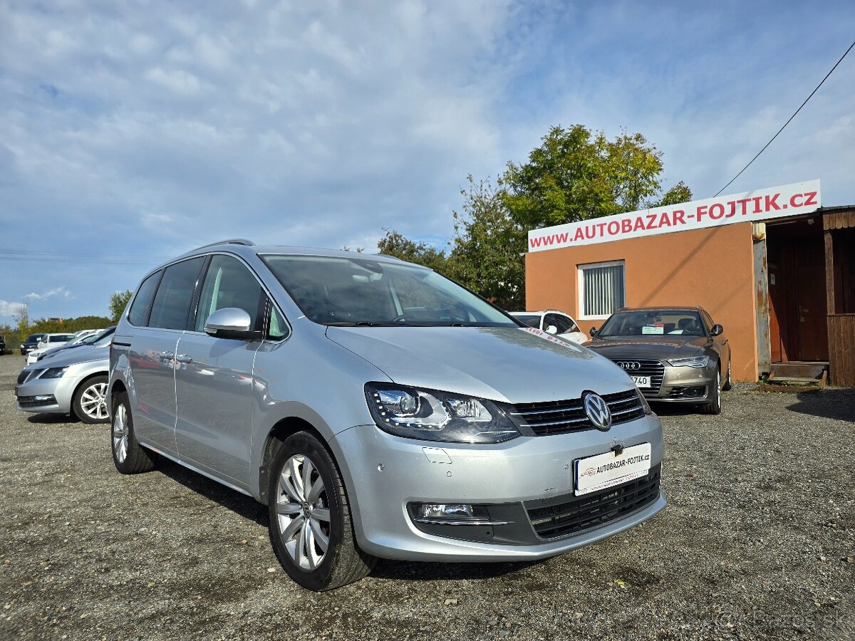 Volkswagen Sharan 2,0 TDI 130kW Highline DSG,webasto