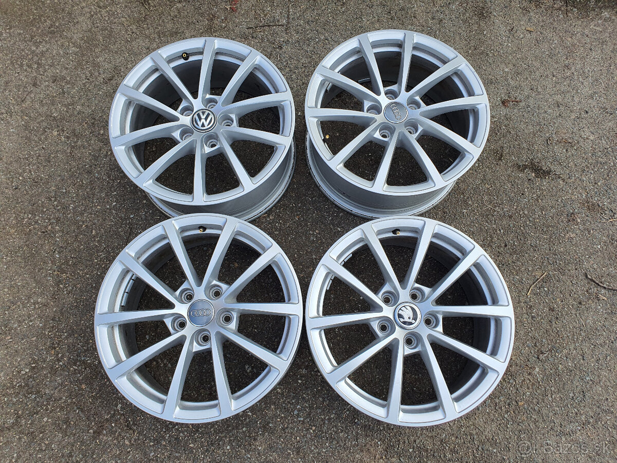 5x112 r17 et36 disky kolesa audi skoda vw elektrony 17 alu