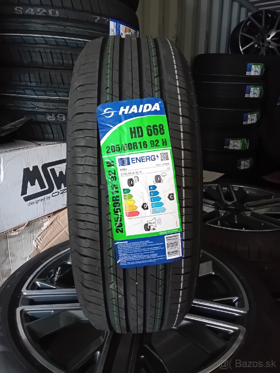 2ks nové letné pneumatiky 205/60R16 92H