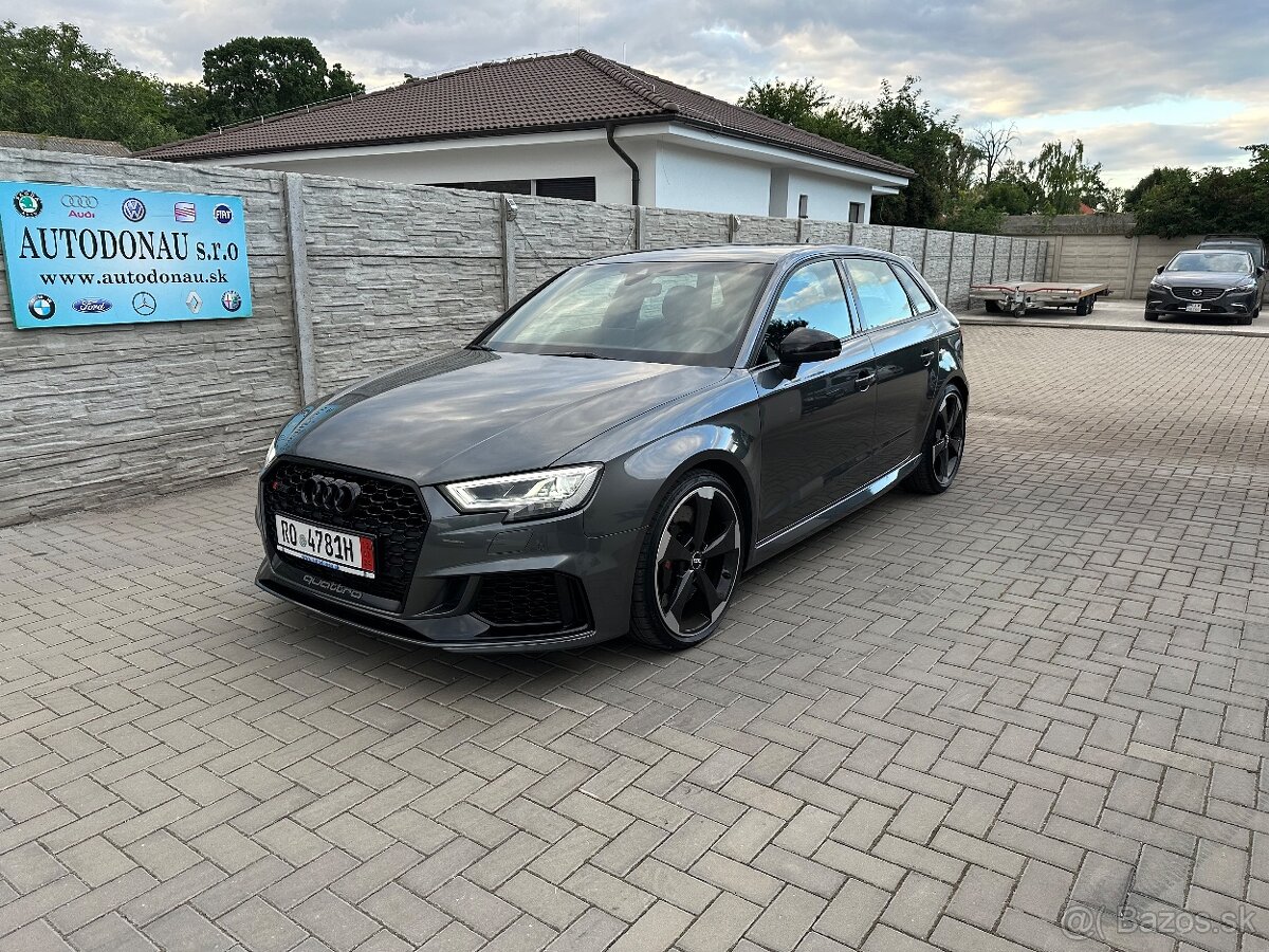 Audi RS3 Quattro, Black Optik