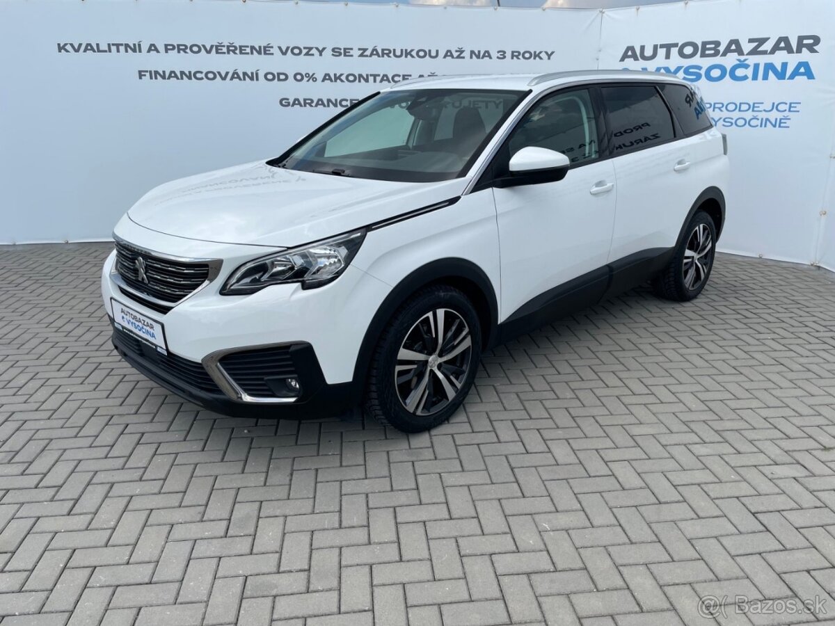 Peugeot 5008 1.6HDi 85kW Tažné Navigace DPH