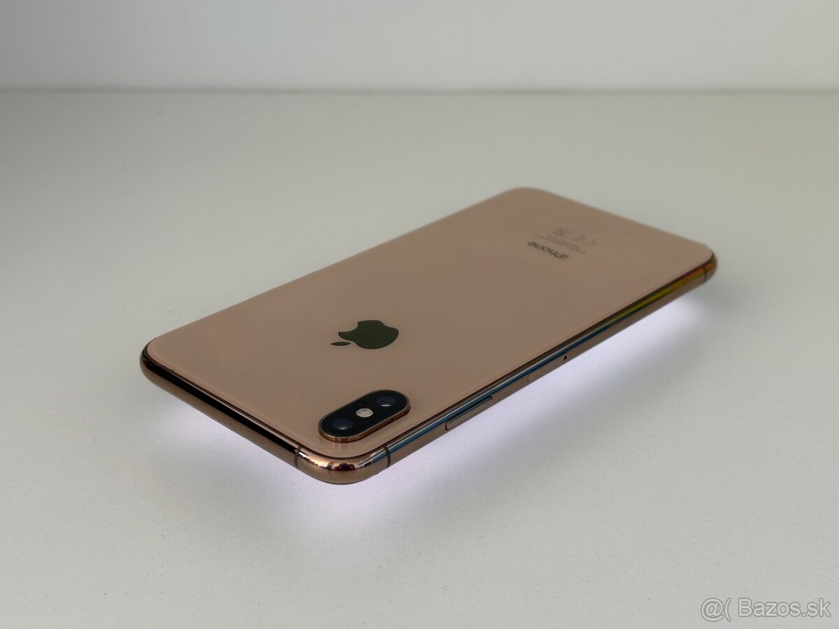 iPhone XS Max 64GB Gold Nová Baterka