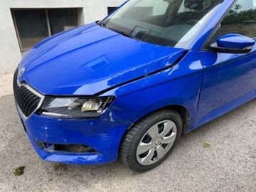 Fabia 3 lift predný nárazník a ľavý pred.blatnik