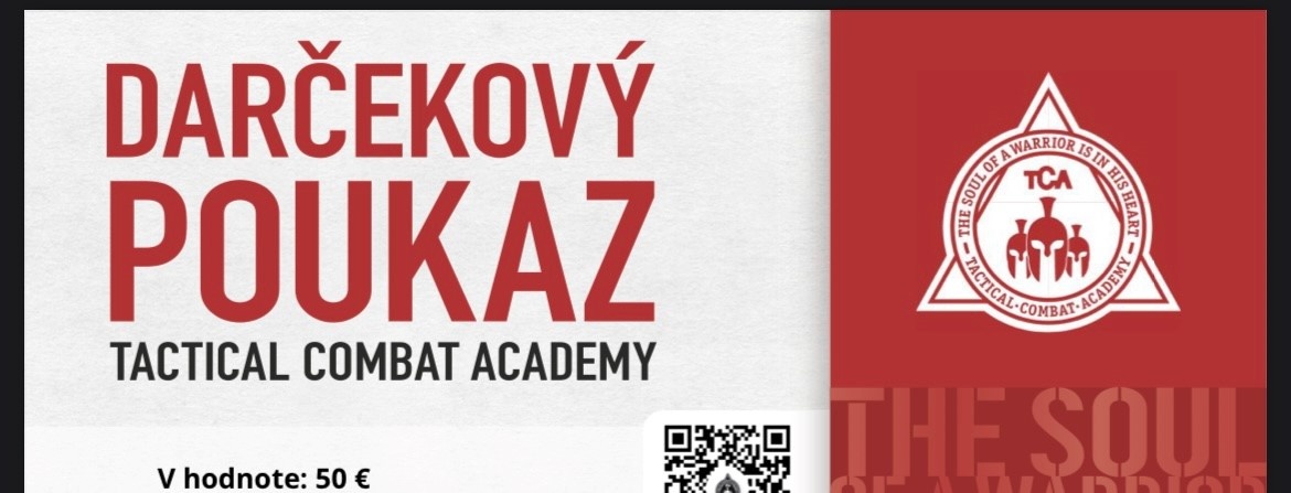 Darčekový poukaz Tactical Combat Academy