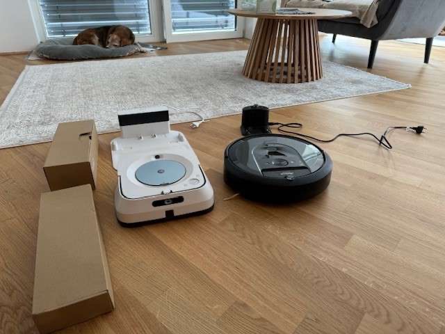 Set iRobot Roomba i7 + Braava jet m6