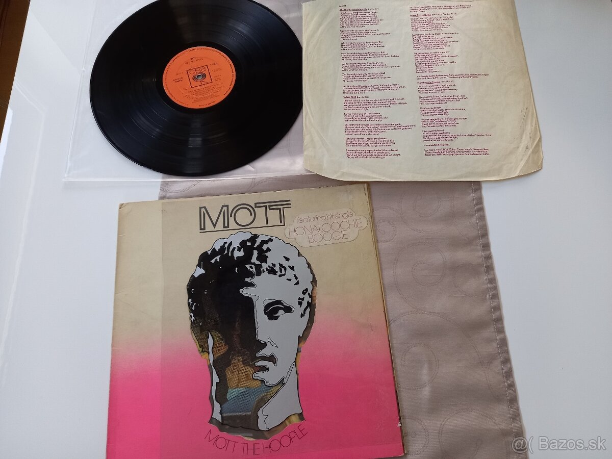 MOTT  THE  HOOPLE  „Mott“ /CBS 1973/ specialny rozkl.  die c