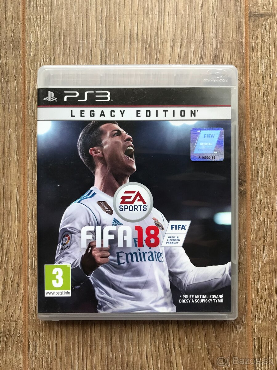 FIFA 18 na Playstation 3