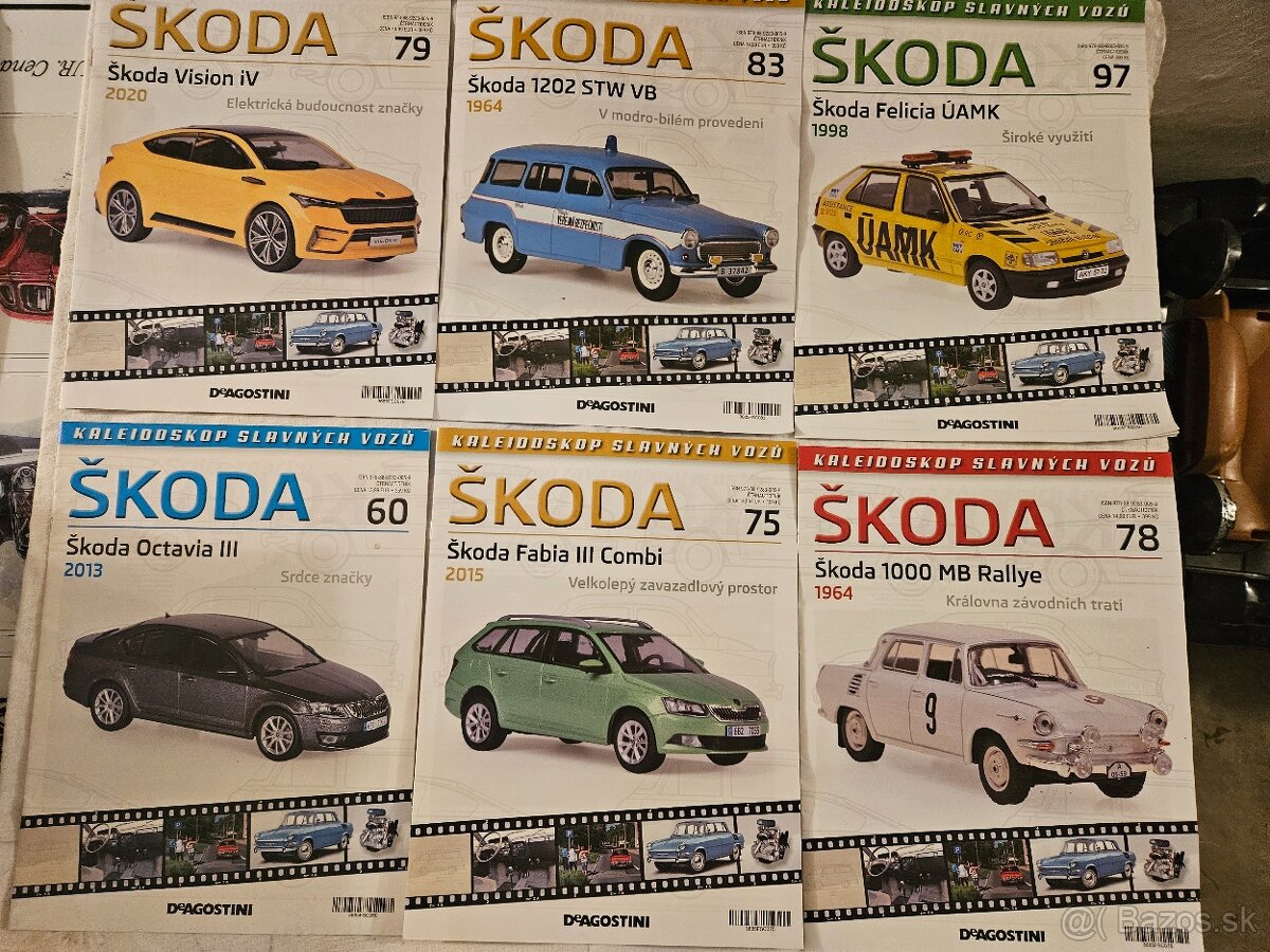 Kaleidoskop vozu Skoda