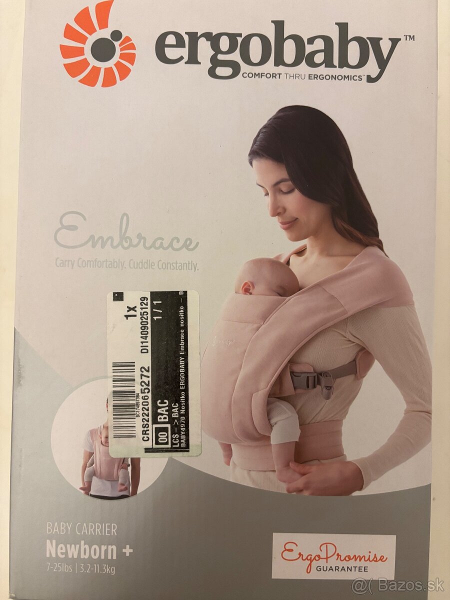 Nosic Ergobaby Embrance , 60% Zľava