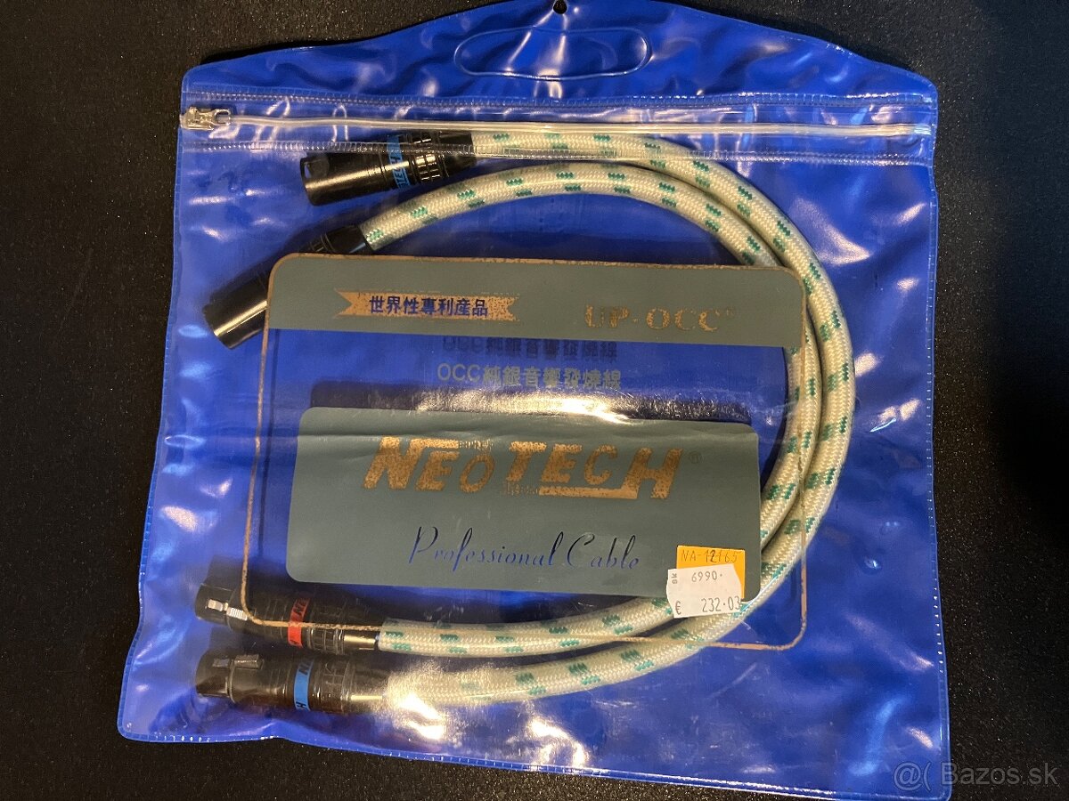 Neotech XLR kabel 0.5m