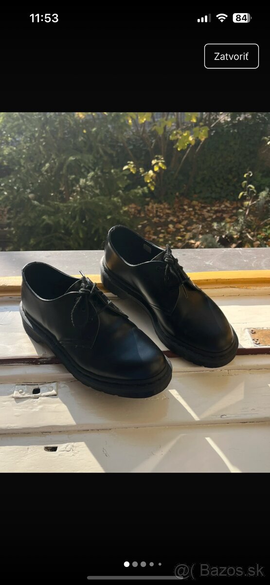 Dr.Martens čierne veľkosť 37 1461 mono black