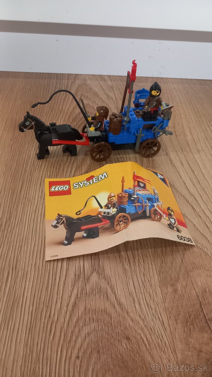 Lego system 6038 castle rytieri