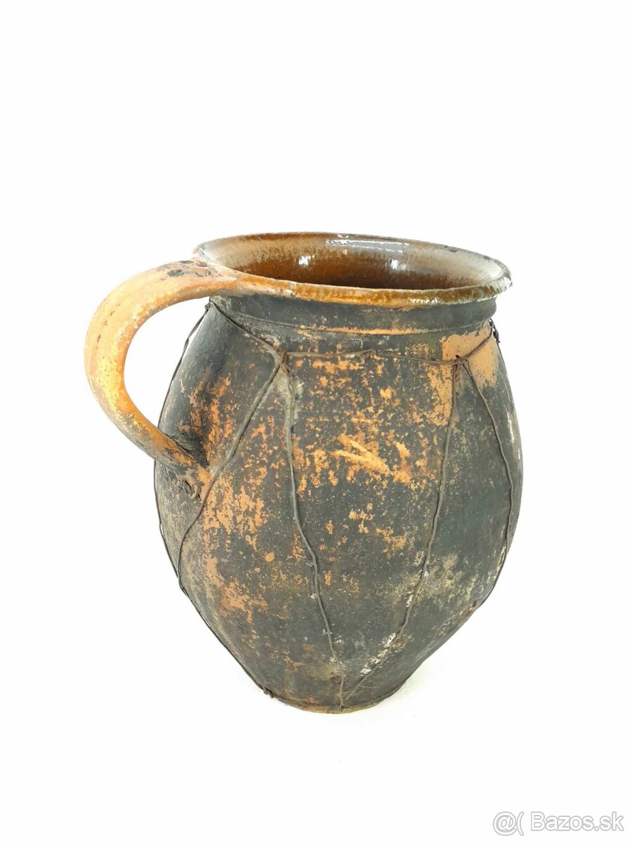 Veľký džbán - stará kameninová nádoba - Jug in Earthenware